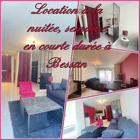 Studio Barok Proche Autoroute, Plages Et Attractions, Wifi - Tv, Calme Bessan エクステリア 写真
